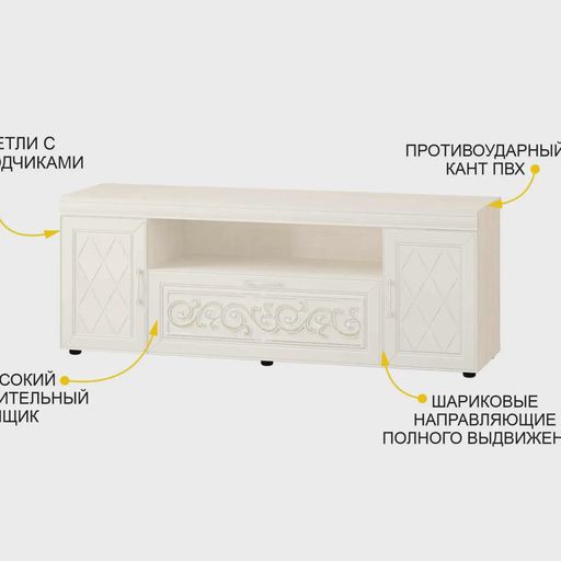 ТВ-тумба «Тиффани 600.02»